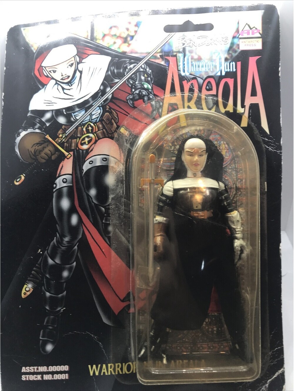 Ben Dunn's Warrior Nun Areala Warrior Nun Areala 5" Action Figure 1996 - Sealed